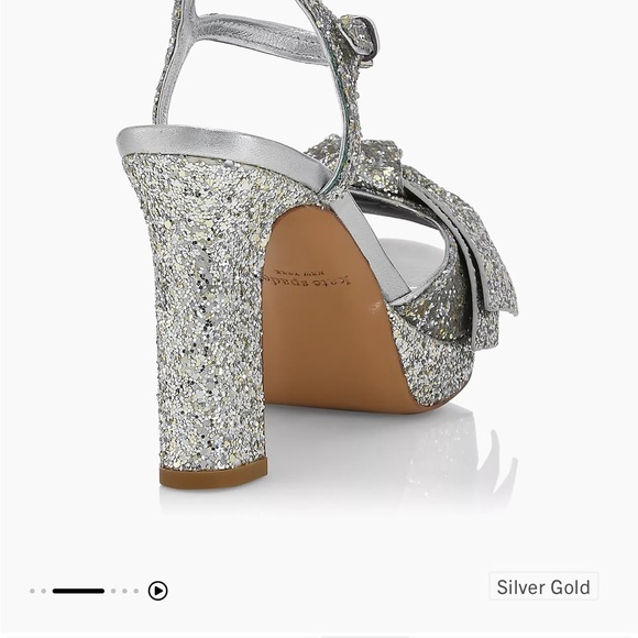 Kate spade platform heel. Size 9 includes Vivian Lou high heel inserts. - Picture 3 of 14